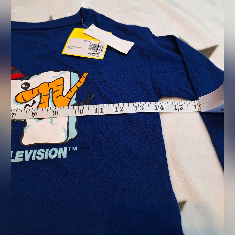 NWT - MTV Snowman Long Sleeve Kids Shirt Cabana By Crown & Ivy Winter Christmas - Picture 6 of 8